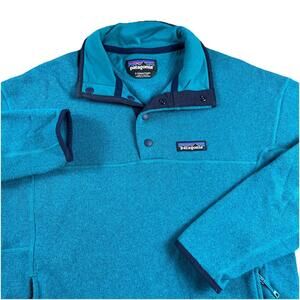 Patagonia Lightweight Better Sweater Marsupial Pullover Women's Small Blue 26010